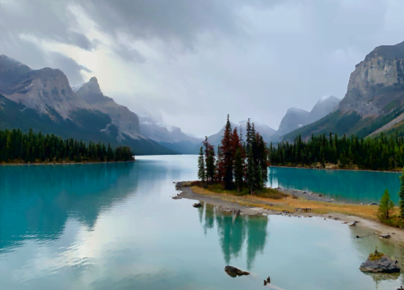 Spirit Island, Jasper National Park, Alberta