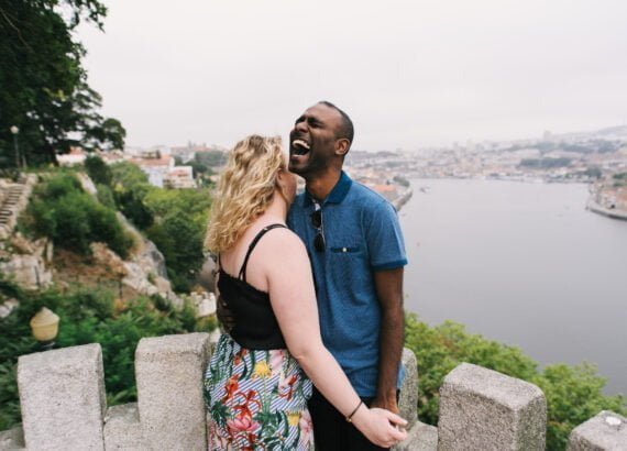 Couples photoshoot in Porto, Portugal