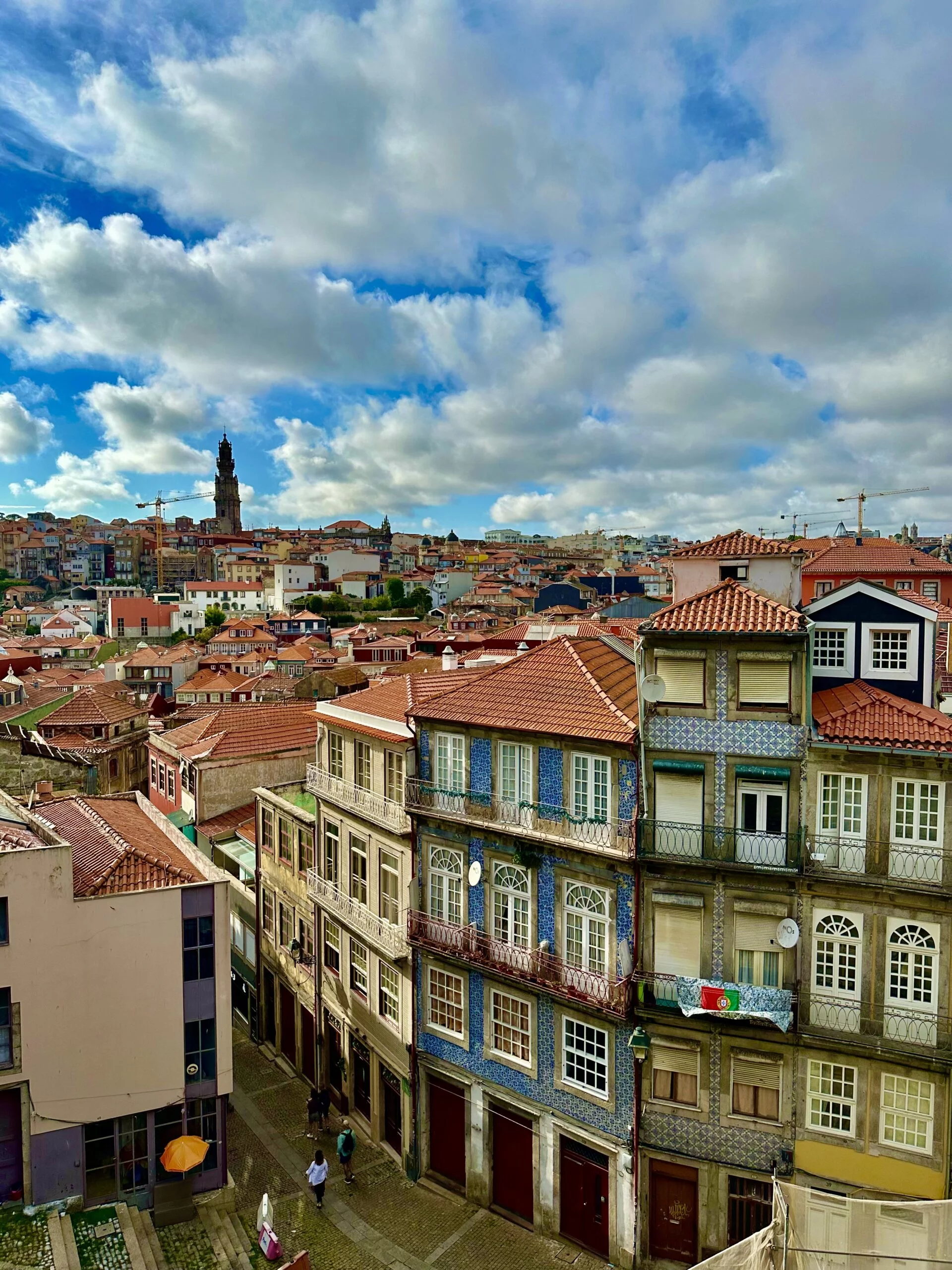Terreiro da Sé viewpoint from Porto Cathedral