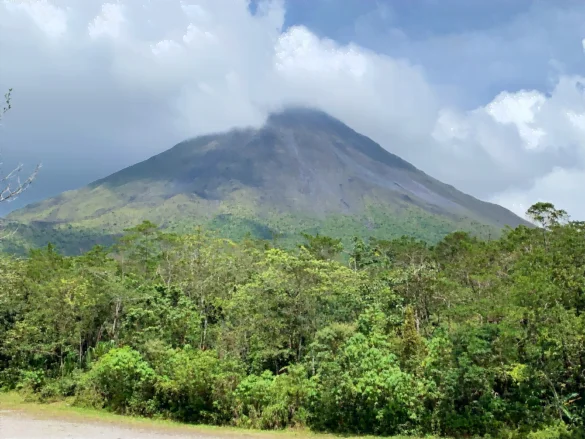 Arenal Volcano from the Main Lookout Point