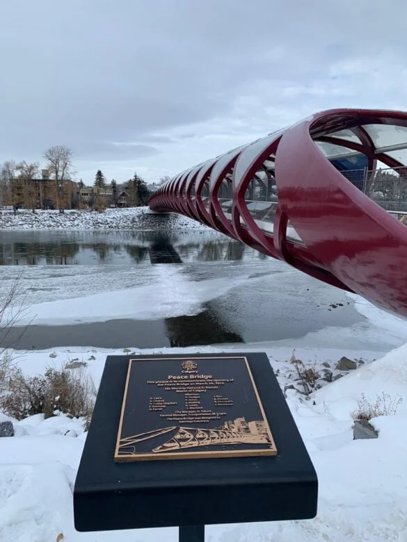 Peace Bridge, Prince's Island Park, Calgary