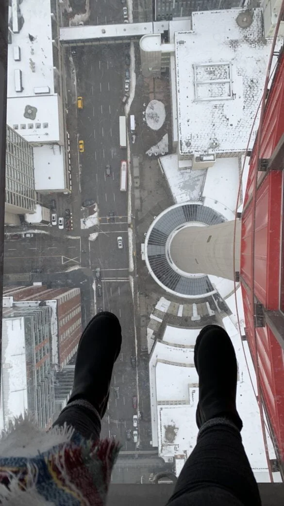 Calgary Tower glass floor