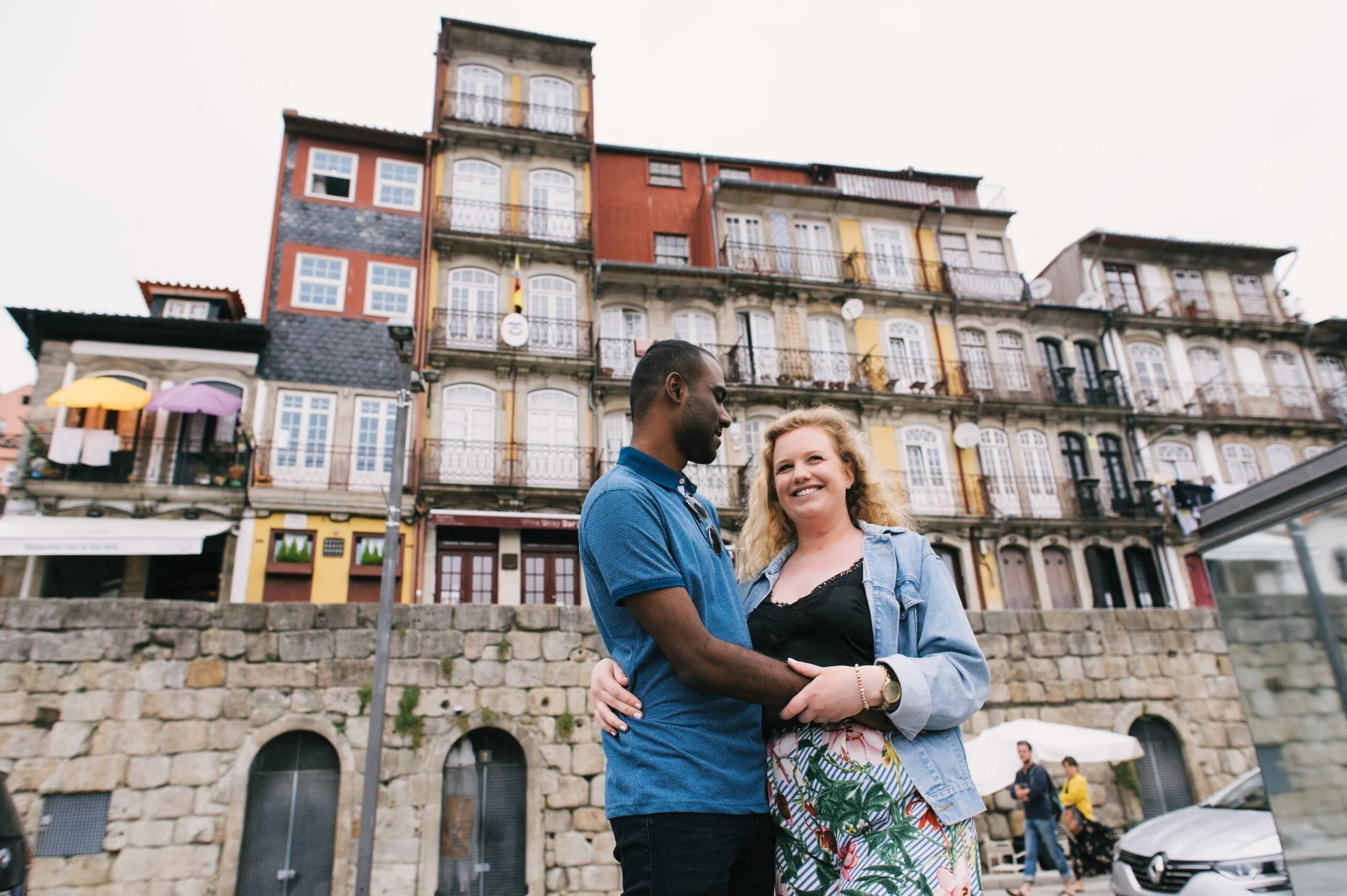 Posing by the Douro River