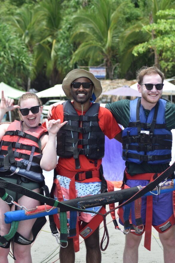 Parasailing with Aguas Azules