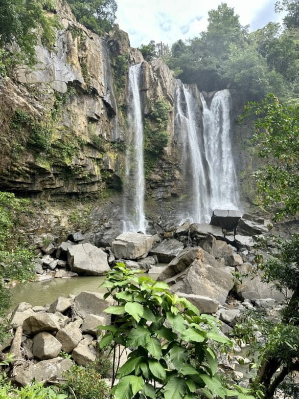 Nauyaca Waterfall, Upper Falls