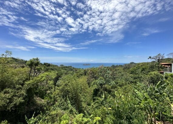 Views of the ocean from Si Como No balcony
