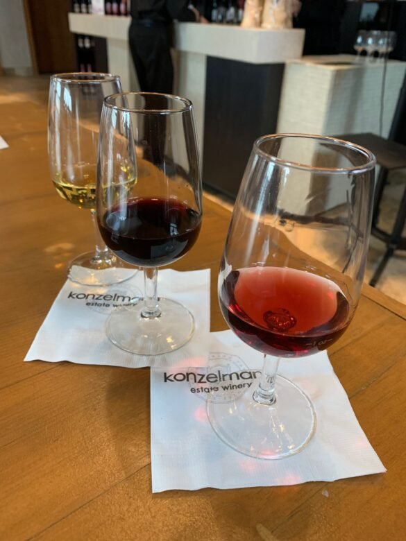 Konzelmann wine tasting