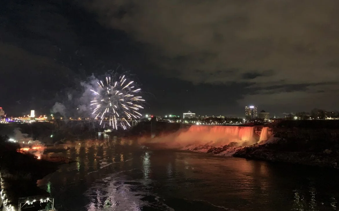 Niagara Falls Fireworks