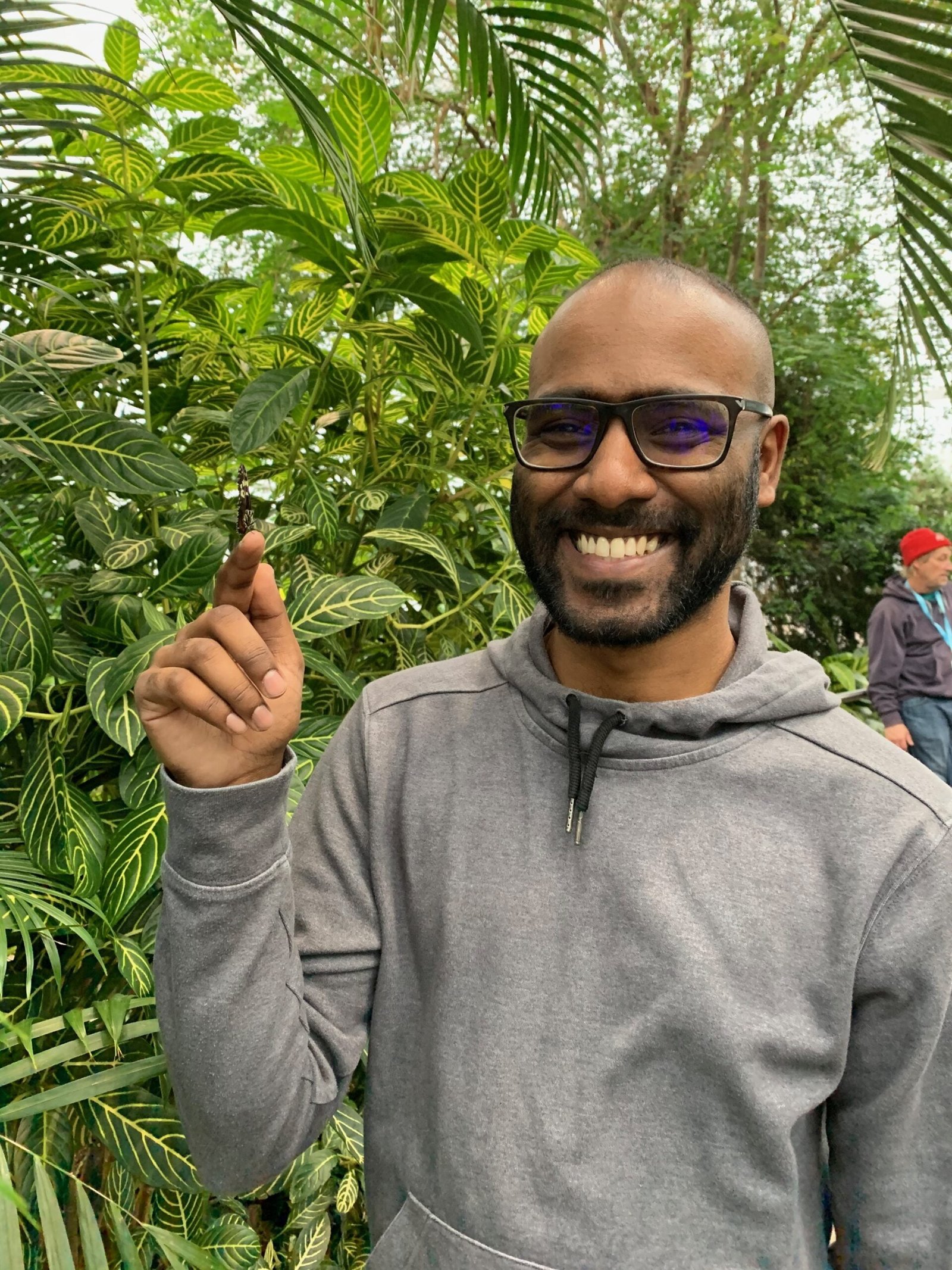 Arujan at the Niagara Butterfly Conservatory