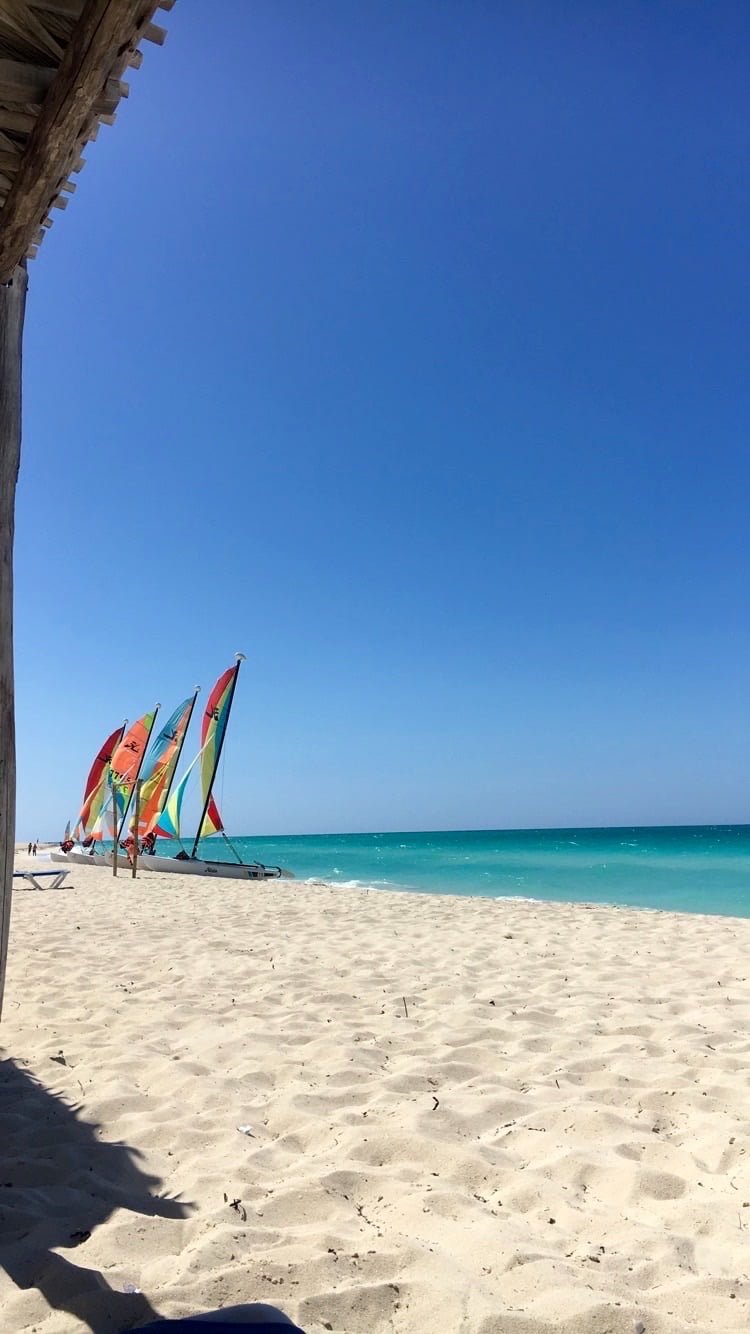 Cuba beach in Cayo Santa Maria