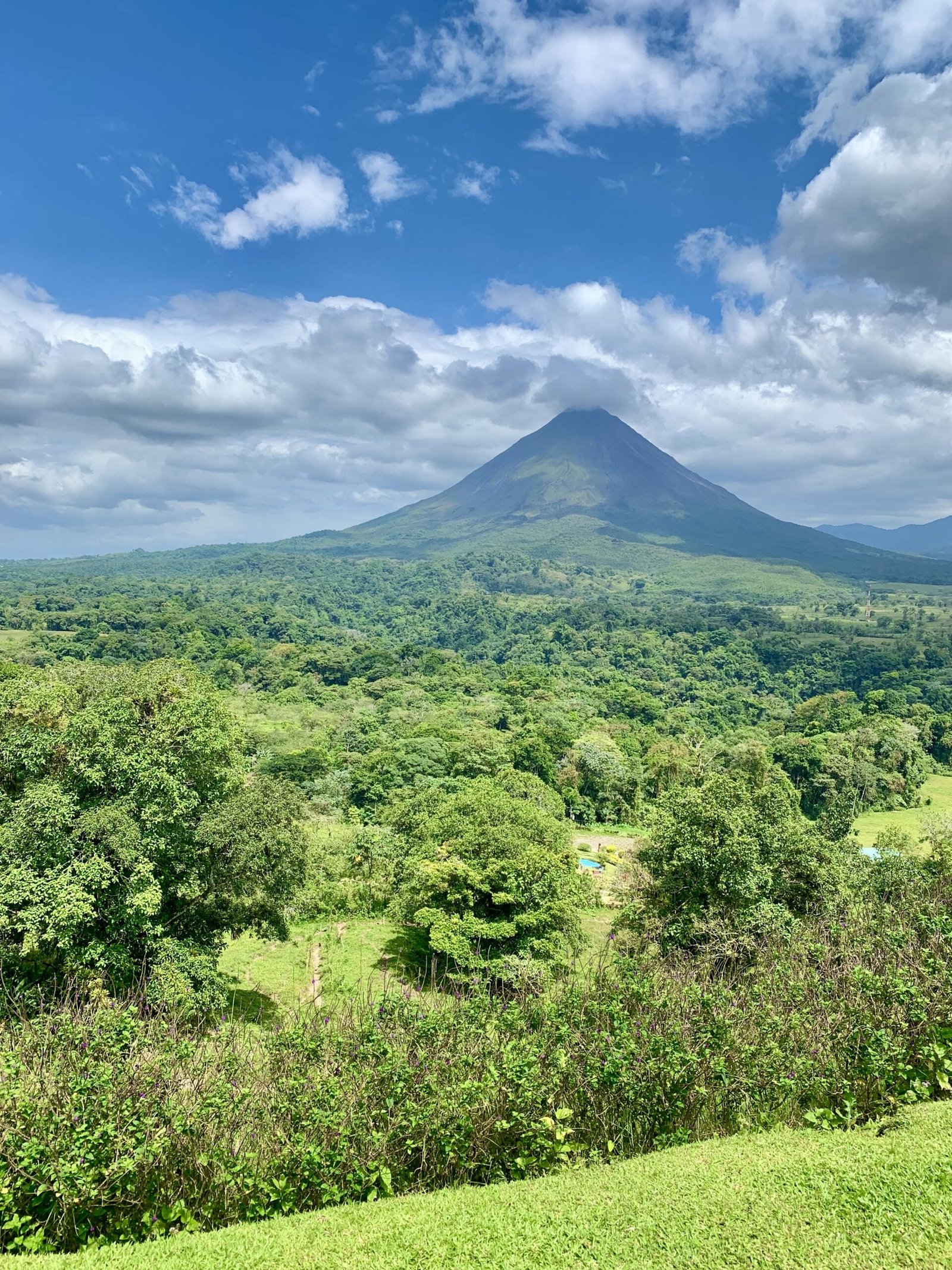 Mistico Hanging Bridges view of Arenal Volcano