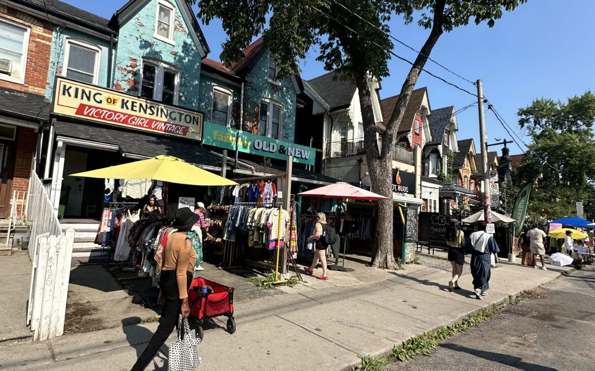Kensington Market during Pedestrian Sundays