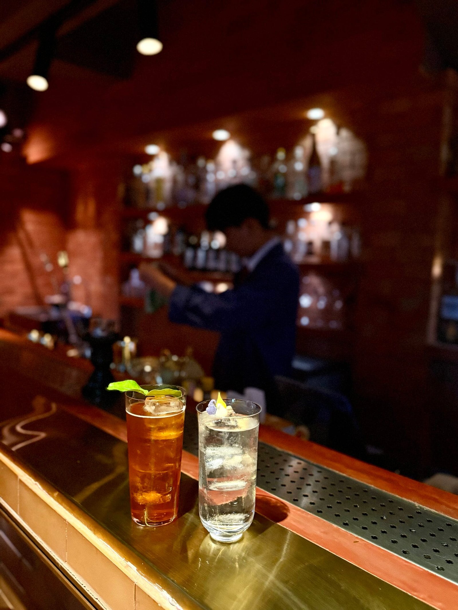 Delicious cocktails at the 5th Wall