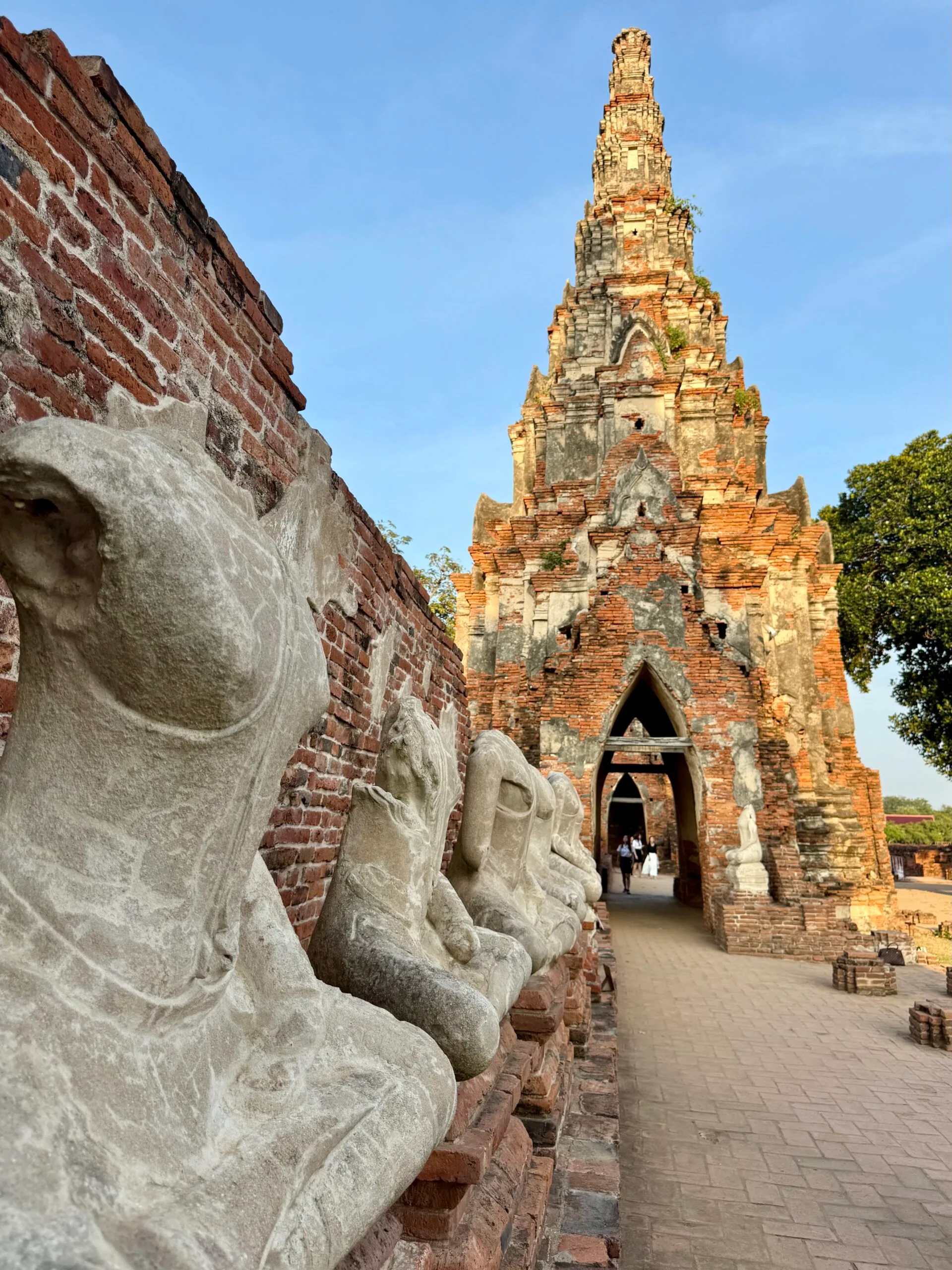 Wat Chaiwatthanaram at sunset