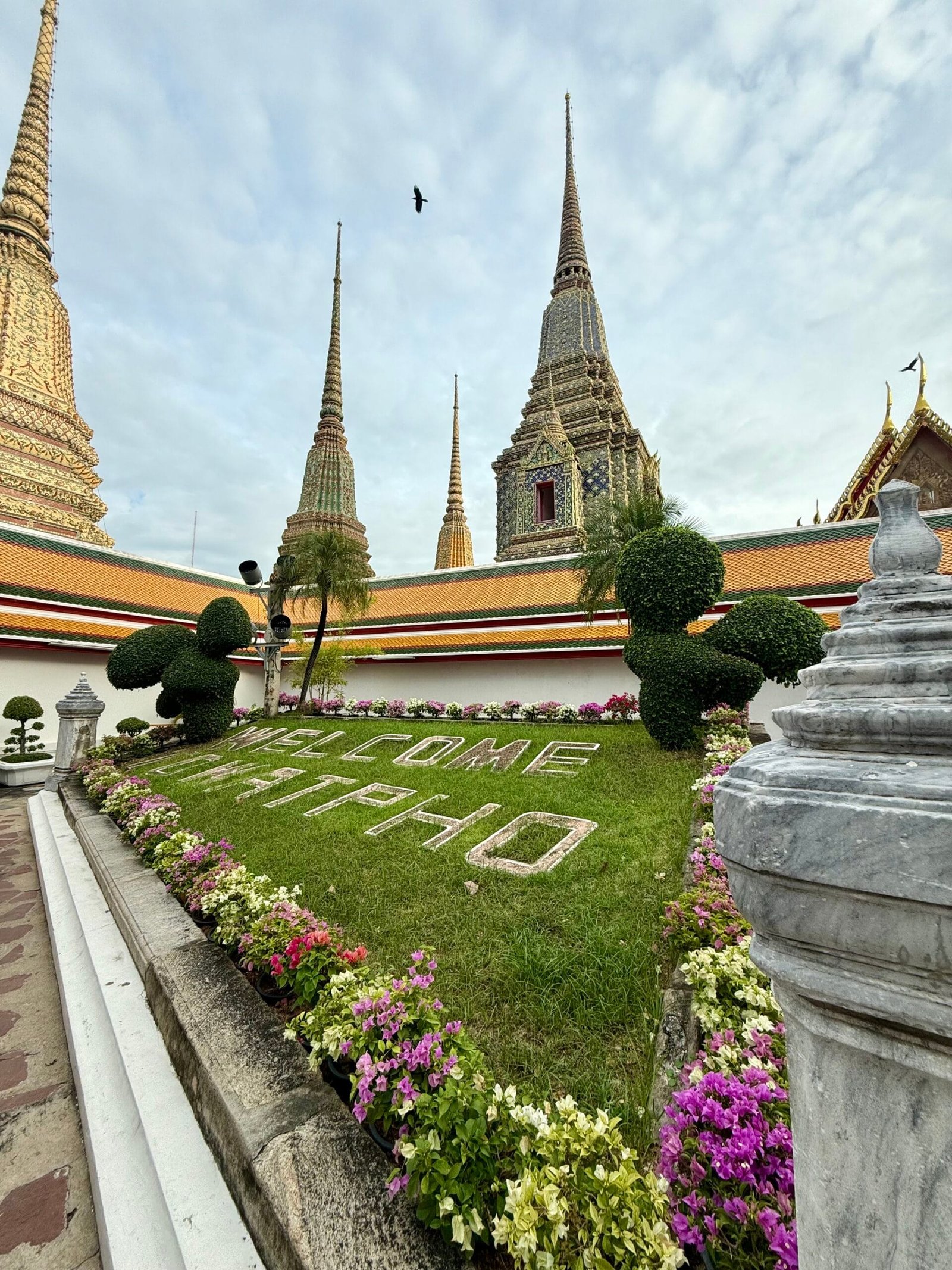 Wat Pho temple grounds