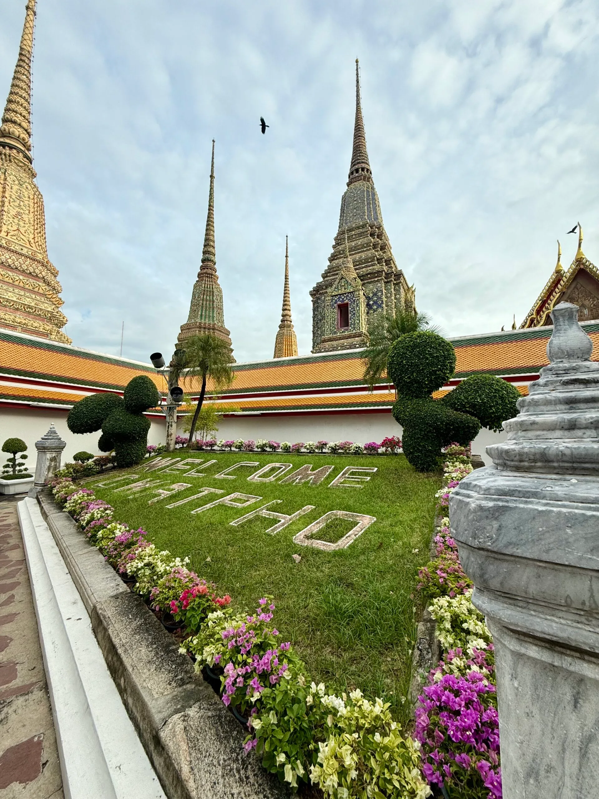 Wat Pho temple grounds