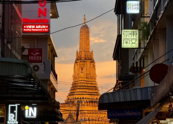 Wat Arun at sunset
