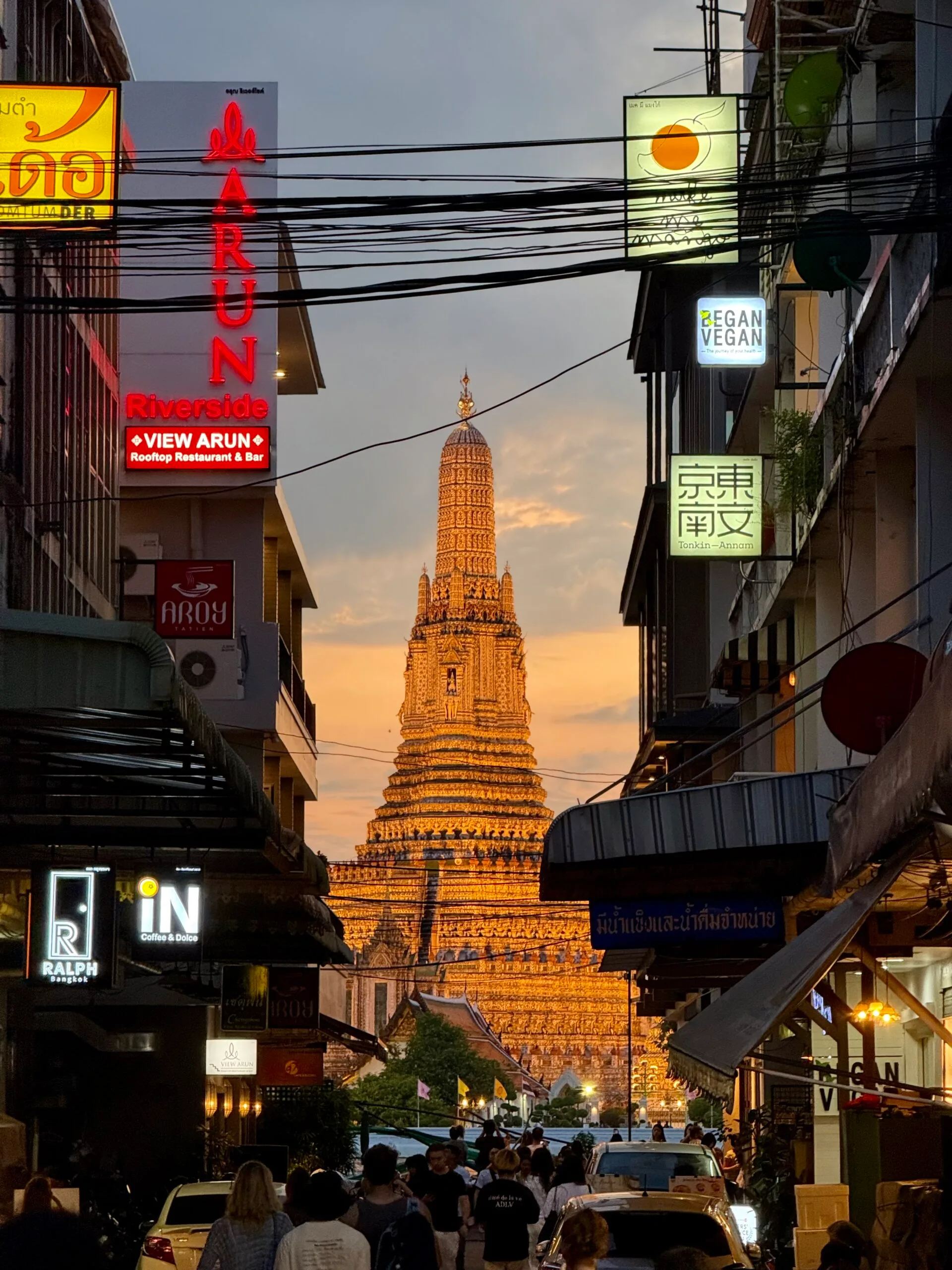 Wat Arun at sunset