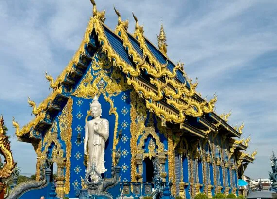 Blue temple, chiang rai