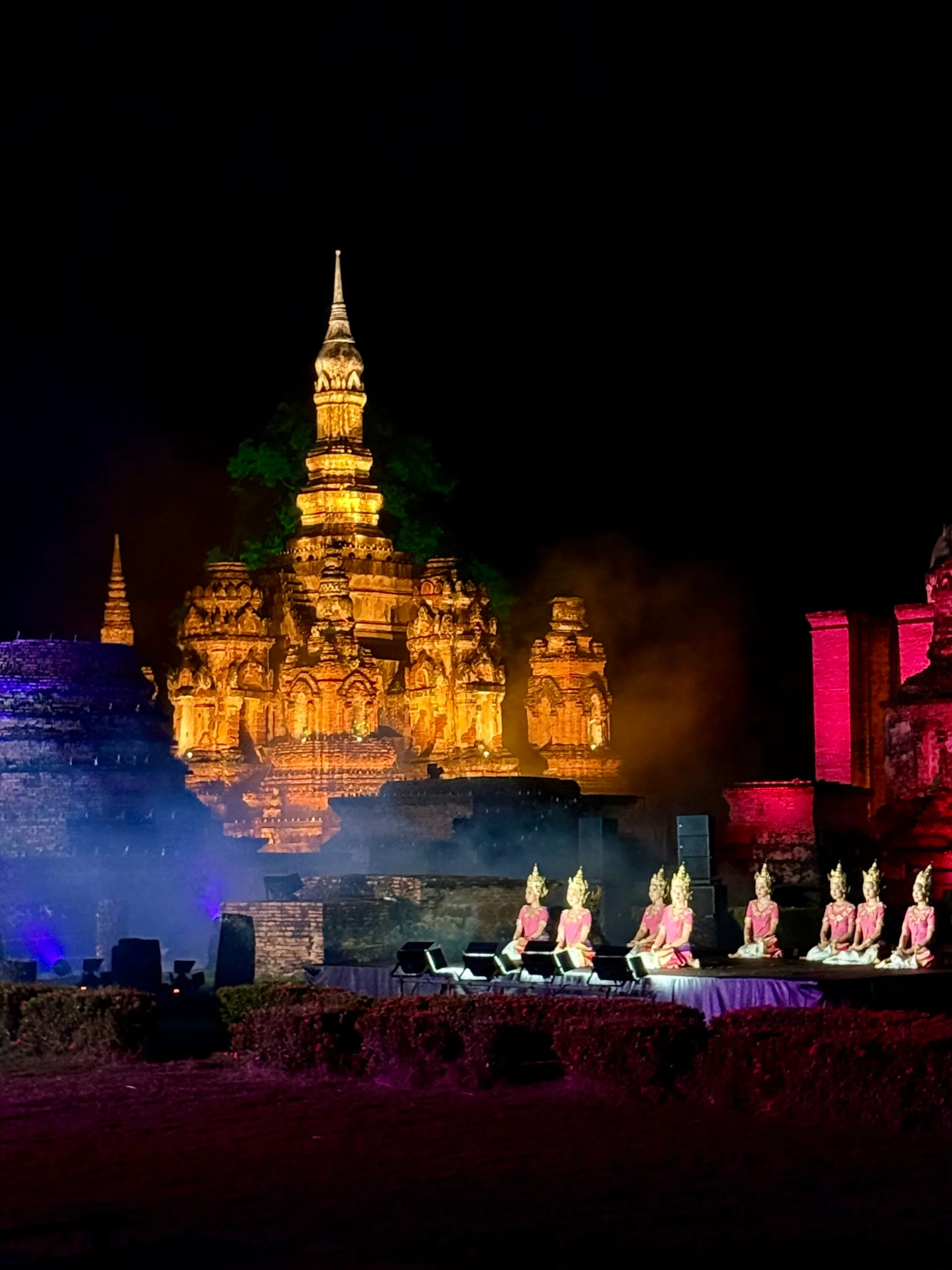Loy Krathong Festival in Sukhothai Historical Park